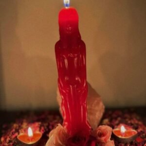 Woman Spell Candle